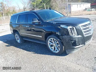 2016 Cadillac Escalade Platinum with VIN 1GYS4DKJ5GR305102, listed as a IAAI auction lot 39906183 with 133,432 mi miles. Bid and sale history available at carsss.com. Image 1.