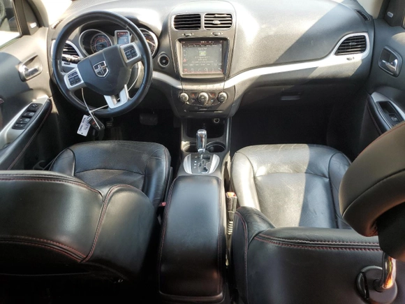 2017 Dodge Journey GT with VIN 3C4PDCEG3HT625758, listed as a Copart auction lot 62083695 with 128,439 mi miles and Salvage title. Bid and sale history available at DreamBid. Image 8.