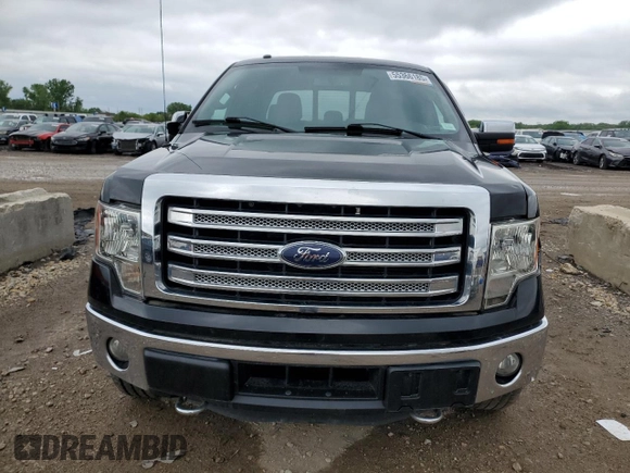 2014 Ford F-150 XL with VIN 1FTFW1ETXEFC65143, listed as a Copart auction lot 55366185 with 160,846 mi miles and Clean Title. Bid and sale history available at carsss.com. Image 5.