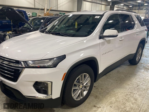2022 Chevrolet Traverse LT Cloth with VIN 1GNEVGKW7NJ151086, listed as a IAAI auction lot 42613997 with 80,287 mi miles and . Bid and sale history available at DreamBid. Image 13.