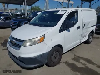 2015 Chevrolet City Express Cargo Van LT with VIN 3N63M0ZN8FK708740, listed as a IAAI auction lot 42004531 with 262,567 mi miles. Bid and sale history available at carsss.com. Image 2.