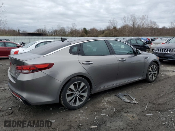 2016 Kia Optima SXL Turbo with VIN 5XXGV4L29GG022592, listed as a Copart auction lot 51810915 with 88,513 mi miles and Salvage title. Bid and sale history available at DreamBid. Image 3.