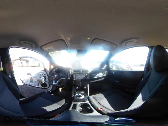 2021 Nissan LEAF SV with VIN 1N4AZ1CV8MC556168, listed as a IAAI auction lot 41758095 with 16,631 mi miles and . Bid and sale history available at DreamBid. Image 24.