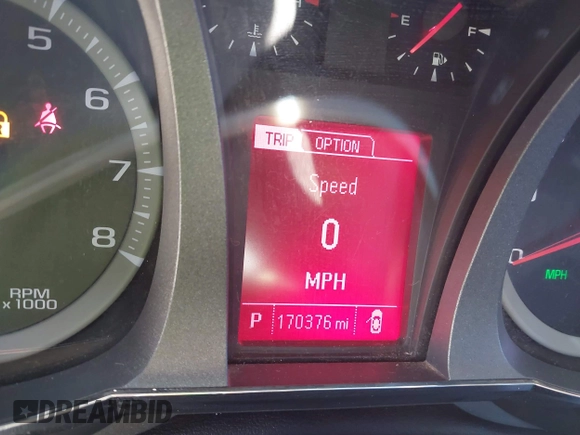 2013 GMC Terrain SLE with VIN 2GKALMEK9D6384214, listed as a IAAI auction lot 41825159 with 170,376 mi miles. Bid and sale history available at carsss.com. Image 15.