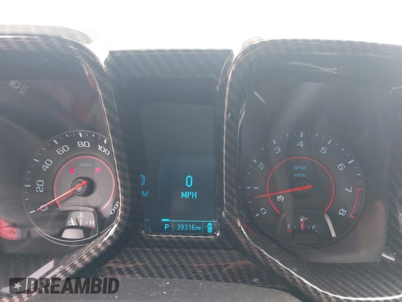 2013 Chevrolet Camaro LT with VIN 2G1FB1E33D9125432, listed as a IAAI auction lot 42292034 with 39,316 mi miles and . Bid and sale history available at DreamBid. Image 7.