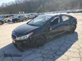 2017 Kia Forte LX with VIN 3KPFK4A76HE037256, listed as a Copart auction lot 44316915 with 58,913 mi miles and Salvage Title. Bid and sale history available at carsss.com. Image 1.