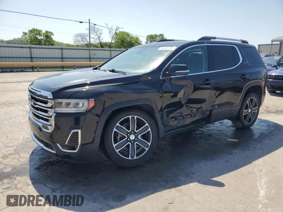 2022 GMC Acadia SLT with VIN 1GKKNML42NZ146603, listed as a Copart auction lot 54848185 with 64,767 mi miles and Salvage Title. Bid and sale history available at carsss.com. Image 1.