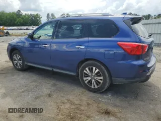 2019 Nissan Pathfinder S z VIN 5N1DR2MN3KC610190, wystawiony jako Copart lot #56862235 z przebiegiem 131 608 mil mil oraz Czysty tytuł • Clean title. Historia ofert i sprzedaży dostępna na DreamBid. Obrazek 2.