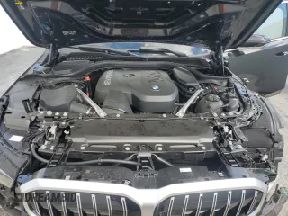 2025 BMW 5 Series 530i with VIN WBA43FJ02SCT20624, listed as a Copart auction lot 46817275 with 5,878 mi miles and Clean Title. Bid and sale history available at carsss.com. Image 11.