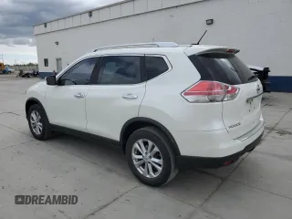 2016 Nissan Rogue SV with VIN KNMAT2MVXGP629263, listed as a Copart auction lot 54783115 with 136,322 mi miles and Clean Title. Bid and sale history available at carsss.com. Image 2.