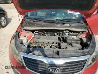 2013 Kia Sportage LX with VIN KNDPB3A27D7475202, listed as a Copart auction lot 51686555 with 110,467 mi miles and Clean title. Bid and sale history available at DreamBid. Image 12.