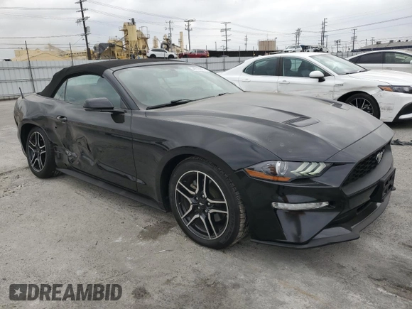 2018 Ford Mustang EcoBoost Premium with VIN 1FATP8UH8J5133400, listed as a Copart auction lot 54012545 with 85,706 mi miles and Salvage title. Bid and sale history available at DreamBid. Image 4.