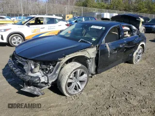 2023 Acura TLX Advance with VIN 19UUB6F63PA004186, listed as a Copart auction lot 50375755 with 14,364 mi miles and Salvage title. Bid and sale history available at DreamBid. Image 1.