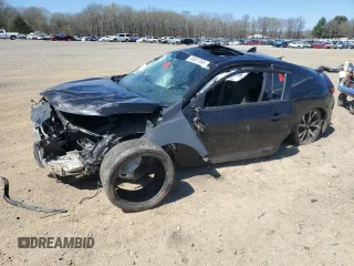 2017 Honda Civic Si with VIN 2HGFC3A59HH750616, listed as a Copart auction lot 49537285 with 197,967 mi miles and Salvage Title. Bid and sale history available at DreamBid. Image 1.