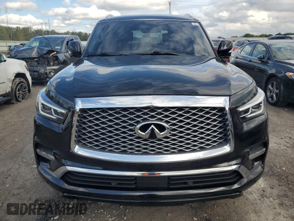 2019 Infiniti QX80 LUXE with VIN JN8AZ2NF8K9688223, listed as a Copart auction lot 73149934 with 87,270 mi miles and Clean Title. Bid and sale history available at carsss.com. Image 5.