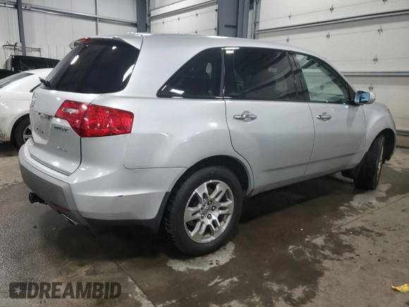 2008 Acura MDX Tech Pkg with VIN 2HNYD28368H511327, listed as a Copart auction lot 49407205 with 207,658 mi miles and Salvage Title. Bid and sale history available at carsss.com. Image 3.