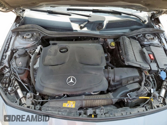 2019 Mercedes-Benz CLA 250 with VIN WDDSJ4EB4KN776778, listed as a Copart auction lot 57354645 with 124,800 mi miles and Salvage title. Bid and sale history available at DreamBid. Image 11.
