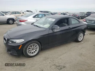 2016 BMW 2 Series 228i with VIN WBA1F9C57GV544925, listed as a Copart auction lot 44940625 with 54,982 mi miles and Salvage Title. Bid and sale history available at carsss.com. Image 1.