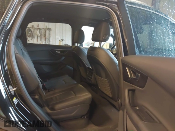 2023 Audi Q7 Premium with VIN WA1AXBF73PD000720, listed as a IAAI auction lot 42335398 with 26,736 mi miles and . Bid and sale history available at DreamBid. Image 8.