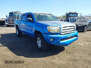 2009 Toyota Tacoma PreRunner with VIN 5TEJU62N29Z632936, listed as a IAAI auction lot 41190087 with 75,522 mi miles and . Bid and sale history available at DreamBid. Image 1.