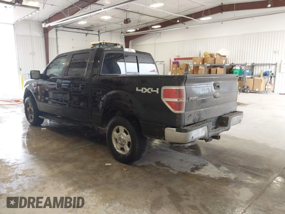 2013 Ford F-150 XL with VIN 1FTFW1EF0DFA07061, listed as a IAAI auction lot 41655268 with 286,537 mi miles. Bid and sale history available at carsss.com. Image 3.