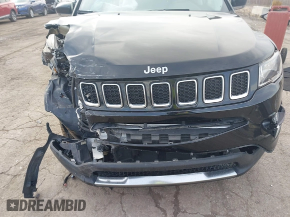 2020 Jeep Compass Limited with VIN 3C4NJDCB6LT164075, listed as a IAAI auction lot 41505470 with 47,196 mi miles and . Bid and sale history available at DreamBid. Image 13.