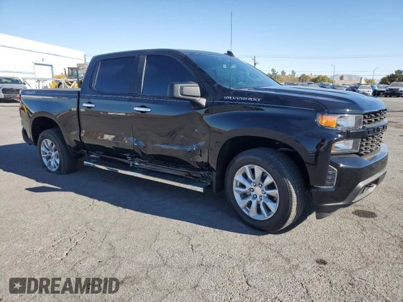 2019 Chevrolet Silverado 1500 Custom with VIN 3GCUYBEF8KG129315, listed as a Copart auction lot 42269665 with 41,486 mi miles and Salvage Title. Bid and sale history available at DreamBid. Image 4.