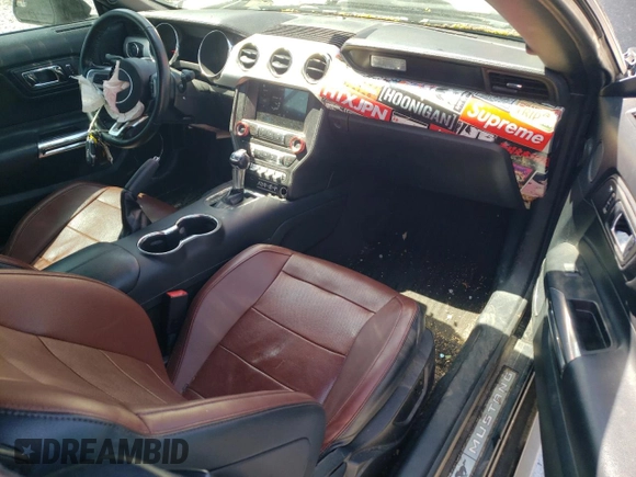 2015 Ford Mustang EcoBoost Premium with VIN 1FATP8UH3F5419534, listed as a Copart auction lot 54920395 with 116,150 mi miles and Clean title. Bid and sale history available at DreamBid. Image 8.