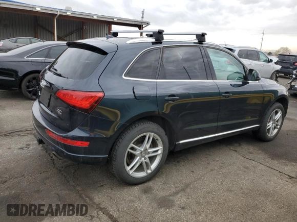 2014 Audi Q5 Premium Plus with VIN WA1LFAFP0EA003384, listed as a Copart auction lot 50144005 with 100,182 mi miles and Salvage Title. Bid and sale history available at carsss.com. Image 3.