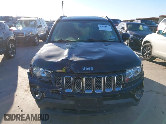 2016 Jeep Compass High Altitude Edition with VIN 1C4NJDEB0GD730420, listed as a IAAI auction lot 40889347 with 115,261 mi miles. Bid and sale history available at carsss.com. Image 13.