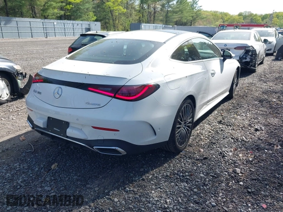 2025 Mercedes-Benz CLE 300 z VIN W1KMJ4HB6SF059099, wystawiony jako IAAI lot #42157426 z przebiegiem 5542 mil mil oraz . Historia ofert i sprzedaży dostępna na DreamBid. Obrazek 4.