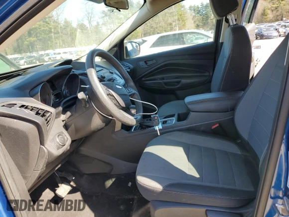 2017 Ford Escape S with VIN 1FMCU0F75HUF00225, listed as a Copart auction lot 48414275 with 132,282 mi miles and Salvage Title. Bid and sale history available at carsss.com. Image 7.