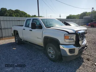 2015 GMC Sierra 2500HD with VIN 1GT22XEG8FZ111398, listed as a Copart auction lot 57408845 with 109,505 mi miles and Salvage title. Bid and sale history available at DreamBid. Image 4.