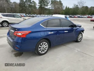 2019 Nissan Sentra SV with VIN 3N1AB7AP9KY215293, listed as a Copart auction lot 88213525 with 48,725 mi miles and Salvage Title. Bid and sale history available at DreamBid. Image 3.