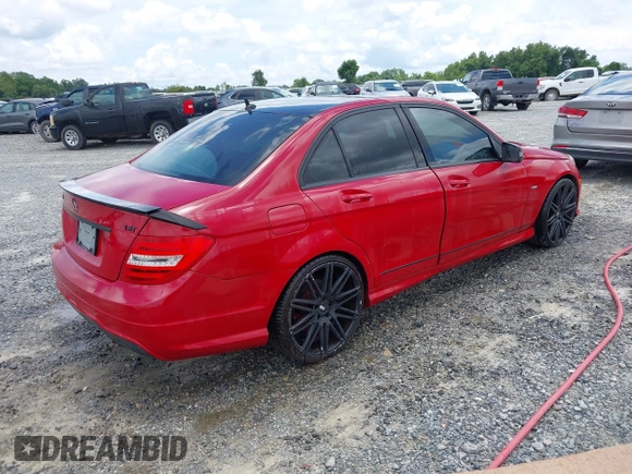 2012 Mercedes-Benz C 250 Sport with VIN WDDGF4HB3CR228171, listed as a IAAI auction lot 42647444 with 121,562 mi miles and . Bid and sale history available at DreamBid. Image 4.