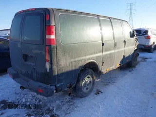 2004 GMC Savana Cargo Van with VIN 1GTFG15X741153301, listed as a IAAI auction lot 41296361 with 147,759 mi miles. Bid and sale history available at carsss.com. Image 4.