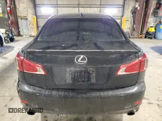 2011 Lexus IS 250 with VIN JTHBF5C22B5148656, listed as a Copart auction lot 46802805 with 167,848 mi miles and Salvage Title. Bid and sale history available at carsss.com. Image 6.
