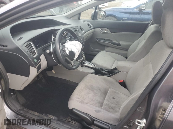 2014 Honda Civic Sedan LX with VIN 2HGFB2F4XEH038477, listed as a Copart auction lot 51524195 with 117,850 mi miles and Clean Title. Bid and sale history available at carsss.com. Image 7.
