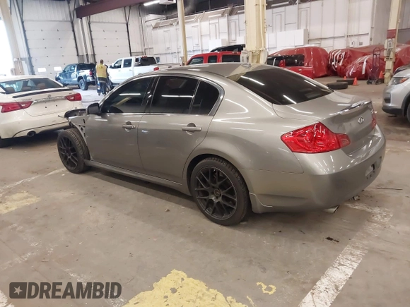 2008 Infiniti G35 Sedan x with VIN JNKBV61F58M276435, listed as a IAAI auction lot 41815328 with 115,381 mi miles. Bid and sale history available at carsss.com. Image 3.