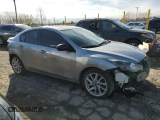 2012 Mazda 3 s Touring with VIN JM1BL1V59C1500442, listed as a Copart auction lot 43972585 with 68,326 mi miles and Salvage Title. Bid and sale history available at carsss.com. Image 4.