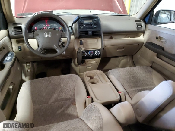 2005 Honda CR-V LX with VIN JHLRD78575C049127, listed as a Copart auction lot 45954375 with 61,572 mi miles and Salvage Title. Bid and sale history available at carsss.com. Image 8.