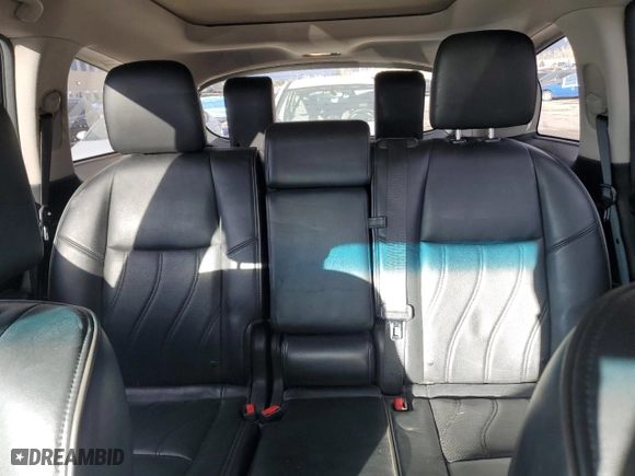 2013 Infiniti JX35 with VIN 5N1AL0MM9DC349778, listed as a Copart auction lot 44654805 with 153,273 mi miles and Salvage Title. Bid and sale history available at carsss.com. Image 10.
