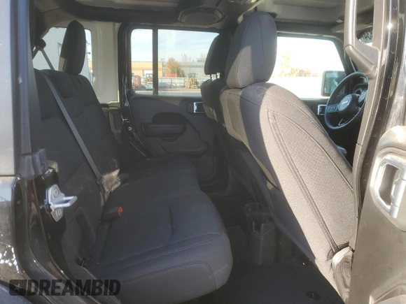 2023 Jeep Wrangler Sport S with VIN 1C4HJXDG3PW646818, listed as a Copart auction lot 77016834 with 12,118 mi miles and Clean Title. Bid and sale history available at DreamBid. Image 11.