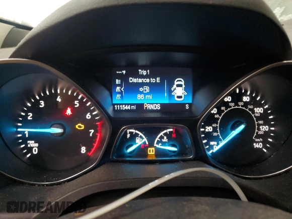 2018 Ford Escape SE with VIN 1FMCU9GDXJUC35641, listed as a Copart auction lot 47830535 with 111,544 mi miles and Salvage Title. Bid and sale history available at carsss.com. Image 9.