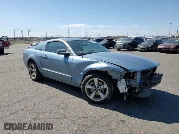 2006 Ford Mustang GT Deluxe with VIN 1ZVFT82H465170230, listed as a Copart auction lot 62721065 with 41,977 mi miles and Salvage title. Bid and sale history available at DreamBid. Image 14.