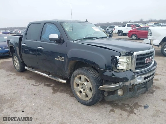 2011 GMC Sierra 1500 SLE with VIN 3GTP1VE05BG399018, listed as a IAAI auction lot 41513516 with 181,834 mi miles. Bid and sale history available at carsss.com. Image 1.