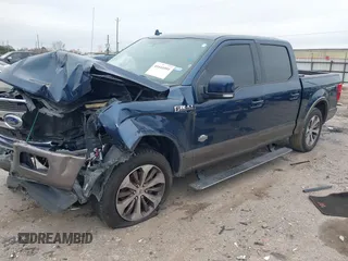 2019 Ford F-150 XL z VIN 1FTEW1C55KFD52654, wystawiony jako IAAI lot #41641091 z przebiegiem 110 107 mil mil oraz . Historia ofert i sprzedaży dostępna na DreamBid. Obrazek 17.