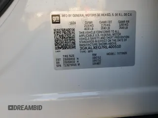 2024 GMC Terrain Denali z VIN 3GKALXEG7RL400510, wystawiony jako Copart lot #53283645 z przebiegiem 4 870 mil mil oraz Szkoda całkowita • Salvage title. Historia ofert i sprzedaży dostępna na DreamBid. Obrazek 13.