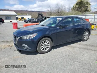 2016 Mazda Mazda3 i Grand Touring with VIN JM1BM1X72G1305560, listed as a Copart auction lot 52333205 with 158,906 mi miles and Salvage Title. Bid and sale history available at carsss.com. Image 1.
