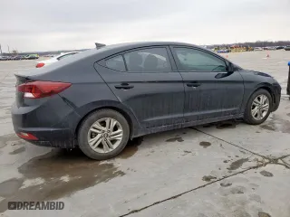 2019 Hyundai Elantra Preferred with VIN KMHD84LF5KU867239, listed as a Copart auction lot 45958375 with 66,174 mi miles and Salvage Title. Bid and sale history available at carsss.com. Image 3.